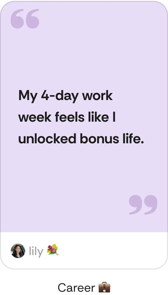A Gist post — Career